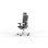 Chaise de bureau Actiu Tnk Flex Blue Yeti dossier mesh H12, assise T89 bleu, 24h, usage intensif, appui-tête, mécanisme synchrone, base aluminium blanc, accoudoirs 3D, référence Z351250ZBT89