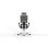 Chaise de bureau Actiu Tnk Flex Blue Yeti dossier mesh H12, assise T89 bleu, 24h, usage intensif, appui-tête, mécanisme synchrone, base aluminium blanc, accoudoirs 3D, référence Z351250ZBT89