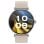 Smartwatch SPC Smartee Duo Velvet Bluetooth 41mm AMOLED Plata Correa Blanca y Borgoña IP68 SpO2