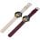 Smartwatch SPC Smartee Duo Velvet Bluetooth 41mm AMOLED Plata Correa Blanca y Borgoña IP68 SpO2