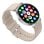 SPC Smartee Duo Velvet Bluetooth 41mm AMOLED Argento Cinturini Bianco e Borgogna IP68 SpO2