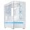 ASUS PRIME AP202 ARGB Boîtier PC Micro ATX/Mini-ITX Blanc avec Panneau en Verre Trempé, ARGB et Filtre Anti-Poussière