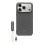 Custodia Kickstand Beats con MagSafe Granite Grey per iPhone 17 Pro 6.3" Cordino Supporto Antigraffio