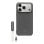 Custodia Kickstand Beats con MagSafe Granite Grey per iPhone 17 Pro 6.3" Cordino Supporto Antigraffio