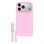 Coque Kickstand de Beats avec MagSafe et contrôle de caméra pour iPhone 17 Pro Max Pebble Pink