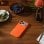 Coque Rugged Beats avec MagSafe et Contrôle de Caméra pour iPhone 17 Pro Max (Sierra Orange, microfibre et polymère)