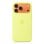 Apple MGFM4ZM/A Hülle mit MagSafe für iPhone 17 Pro Max Neon Yellow Silikon/Mikrofaser
