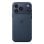 Apple MGF94ZM/A Technisches Geflecht Case mit MagSafe für iPhone 17 Pro Max 6,9" Blau