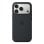 Custodia in silicone MagSafe nera compatibile con iPhone 17 Pro, Apple MGFK4ZM/A, 6.3"