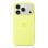 Custodia in silicone con MagSafe per iPhone 17 Pro Neon Yellow