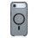 Custodia ultrasottile magnetica Shadow per iPhone Air, 6.5", Policarbonato, Nero Traslucido, MagSafe
