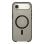 Custodia ultrasottile magnetica Shadow per iPhone Air, 6.5", Policarbonato, Nero Traslucido, MagSafe