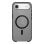 Custodia ultrasottile magnetica Shadow per iPhone Air, 6.5", Policarbonato, Nero Traslucido, MagSafe