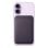 Portafoglio intrecciato fine con MagSafe per iPhone, Purple, Microtwill