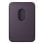 Portafoglio intrecciato fine con MagSafe per iPhone, Purple, Microtwill