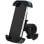 Soporte manillar ABS Smartphone 7" bloqueo anticaída 360° silicona antideslizante negro