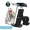 Soporte manillar ABS Smartphone 7" bloqueo anticaída 360° silicona antideslizante negro