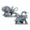Zombicide Divine Beasts Expansion 4 Miniaturas 23 Cartas Multicolor Español