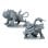 Zombicide Divine Beasts Expansion 4 Miniaturas 23 Cartas Multicolor Español