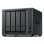 NAS Synology DS425+ 4 Baias SATA/M.2 NVMe 0TB Intel Celeron J4125 2GB DDR4 2.5GbE Ativo Preto