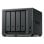 NAS Synology DS425+ 4 Baias SATA/M.2 NVMe 0TB Intel Celeron J4125 2GB DDR4 2.5GbE Ativo Preto