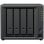 NAS Synology DS425+ 4 Baias SATA/M.2 NVMe 0TB Intel Celeron J4125 2GB DDR4 2.5GbE Ativo Preto