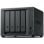 NAS Synology DS425+ 4 Baias SATA/M.2 NVMe 0TB Intel Celeron J4125 2GB DDR4 2.5GbE Ativo Preto
