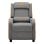 Butaca gaming COUGAR Ranger One gris reposapiés reclinable soporte 150 kg textil acero