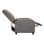 Butaca gaming COUGAR Ranger One gris reposapiés reclinable soporte 150 kg textil acero