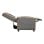Butaca gaming COUGAR Ranger One gris reposapiés reclinable soporte 150 kg textil acero