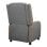 Butaca gaming COUGAR Ranger One gris reposapiés reclinable soporte 150 kg textil acero