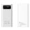 Powerbank Leotec LEPOW30W22W 30000mAh 22.5W Bianco Ricarica Rapida LCD USB-C