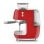 Cafetière Manuelle Smeg EGF03RDEU 2,4 L 20 bars avec moulin intégré et double chaudière