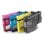 Pack de Tinteiro Brother LC527XLVAL XL Preto Ciano Magenta Amarelo Value Pack