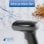 Barcodescanner iggual L2DBT-D-AX Draadloos 1D 2D Bluetooth USB IP52 Zwart