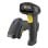 Lettore codici a barre portatile iggual L1DBT-G-AX 1D Laser Bluetooth USB IP52 Nero ABS PC PVC 800 mAh