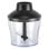 Batidora de imersão Bourgini 22.2401.00 0,8 L 1200 W Preto Inox 20 velocidades Picadora Turbo