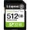 Cartao SD Kingston Canvas Select Plus 512 GB UHS-I U3 V30 150 MB/s Resistente