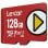 Carte MicroSDXC Lexar 128 GB UHS-I U3 V30 A2 205 MB/s Rouge