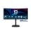 Monitor Philips 34B2U3600C/00 34" UltraWide QHD 120Hz VA Curvo KVM USB-C RJ45 4ms