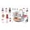 Einkaufs-Set Playmobil Other 71335 Multicolor Kunststoff 17-teilig Figuren ab 1 Jahr