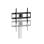TV Standfuß Equip 650614 86" 45 kg Silber Höhenverstellung Neigbar Bodenmontage