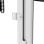 TV Standfuß Equip 650614 86" 45 kg Silber Höhenverstellung Neigbar Bodenmontage