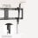 Wandhalterung Equip 650361 fuer 43-95 Zoll 75 kg Neigbar ABS Edelstahl Schwarz