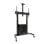 Suporte de Chão TooQ NARNIA 100 kg para Ecrãs 60-100 polegadas com Armário e Acessórios Rack Preto