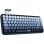 Teclado inalámbrico de membrana AJAZZ AK820 308i compacto 84 teclas layout ES azul