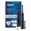 Escova de Dentes Oscilante Rotativo Oral-B PRO 3 Preto 3 Modos 3 Cabeças Sensor de Pressão Temporizador