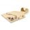 Manta eléctrica beige 100W 3 temperaturas algodón microfibra apagado automático lavable