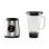 Batidora de vaso 1500W 1.75L cristal turbo 2 velocidades cuchillas inox seguridad