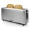 Tostadora Princess 142405 1000W acero inoxidable ranura larga 2 rebanadas funciones extra seguridad